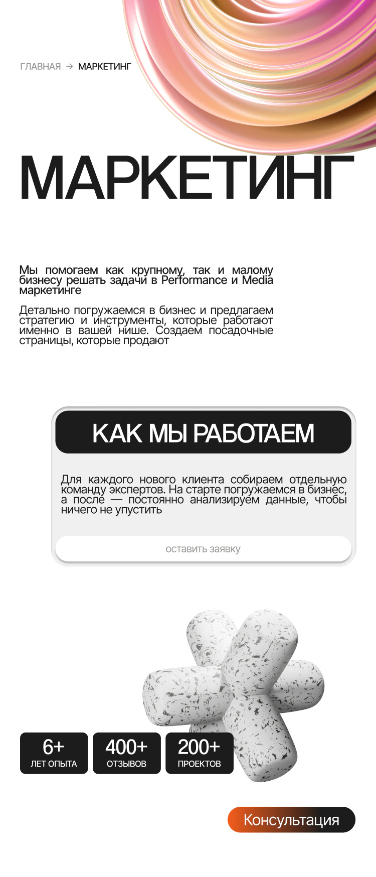 Маркетинговое агентство: performance, media и digital-маркетинг